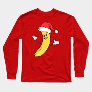 Banana Christmas Long Sleeve T-Shirt